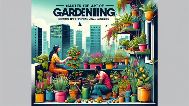 Master the Art of Gardening: Essential Tips for Inspiring Urban Gardeners