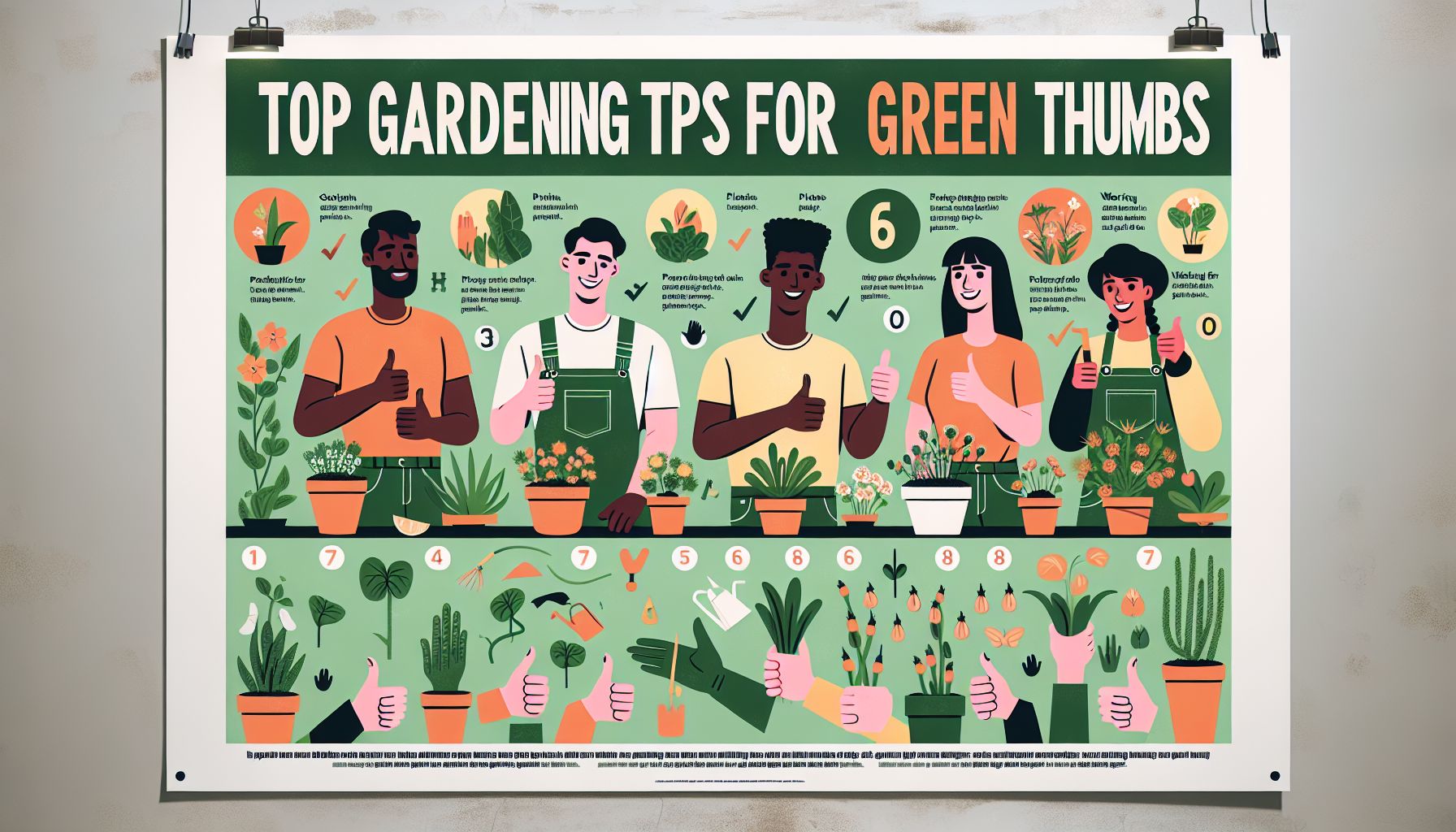 Top Gardening Tips For Those Who Love Green Thumbs-Up